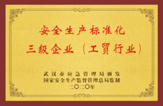 三級安全生產(chǎn)標(biāo)準化